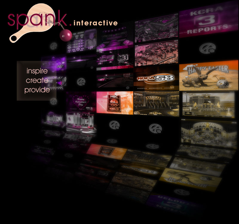 Welcome to Spank . Interactive